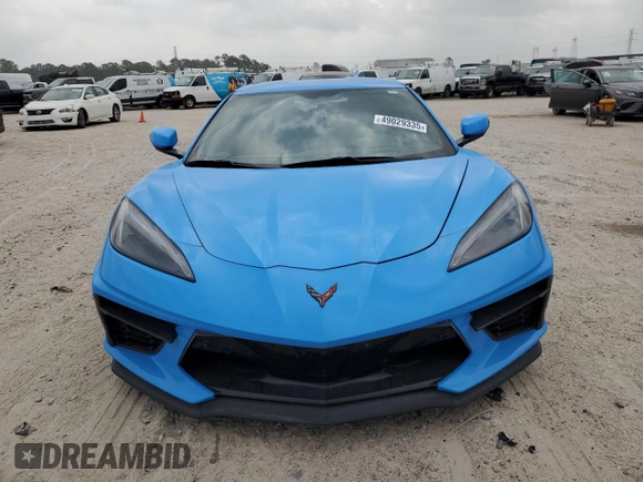 2020 Chevrolet Corvette 2LT with VIN 1G1Y72D45L5117631, listed as a Copart auction lot 49029335 with 43,587 mi miles and Salvage title. Bid and sale history available at DreamBid. Image 5.