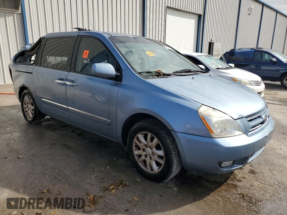 2010 Kia Sedona EX with VIN KNDMH4C34A6325353, listed as a Copart auction lot 78301434 with 253,342 mi miles and Salvage Title. Bid and sale history available at carsss.com. Image 4.