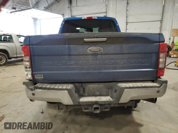 2022 Ford F-250 XL with VIN 1FT7W2BN6NED67920, listed as a Copart auction lot 50507735 with 49,020 mi miles and Salvage title. Bid and sale history available at DreamBid. Image 6.