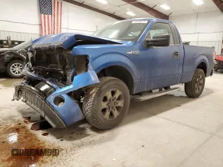 2013 Ford F-150 XL with VIN 1FTMF1CF5DFD02991, listed as a Copart auction lot 46853675 with 127,474 mi miles and Salvage title. Bid and sale history available at DreamBid. Image 1.