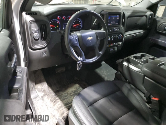 2023 Chevrolet Silverado 1500 Work Truck with VIN 3GCNAAEK9PG351076, listed as a Copart auction lot 48350455 with 126,908 mi miles and Clean Title. Bid and sale history available at carsss.com. Image 8.