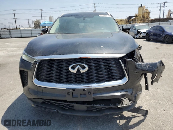 2023 Infiniti QX60 Luxe с VIN 5N1DL1FR7PC351478, выставлен на аукционе Copart как лот 52640355 с пробегом 106 760 миль миль и Списание • Salvage title. История ставок и продаж доступна на DreamBid. Изображение 5.