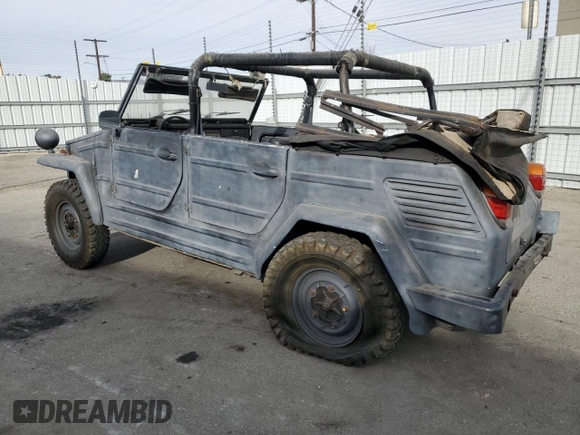 1973 Volkswagen Beetle with VIN 1832493063, listed as a Copart auction lot 84574524 with 305,579 mi miles and Salvage Title. Bid and sale history available at DreamBid. Image 2.