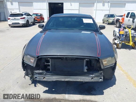 2014 Ford Mustang V6 with VIN 1ZVBP8AM4E5291307, listed as a IAAI auction lot 42026370 with 76,084 mi miles. Bid and sale history available at carsss.com. Image 12.