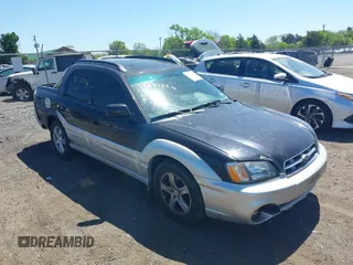 2003 Subaru Baja with VIN 4S4BT61C537107015, listed as a IAAI auction lot 42131226 with 272,042 mi miles and . Bid and sale history available at DreamBid. Image 1.