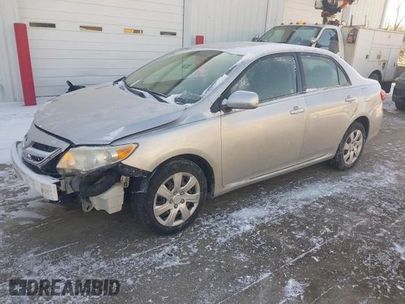 2012 Toyota Corolla L with VIN JTDBU4EE7C9171949, listed as a IAAI auction lot 41401510 with 161,944 mi miles. Bid and sale history available at carsss.com. Image 2.