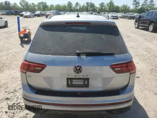 2022 Volkswagen Tiguan SE R-Line Black with VIN 3VVCB7AX1NM174113, listed as a Copart auction lot 51280465 with 42,260 mi miles and Clean title. Bid and sale history available at DreamBid. Image 6.