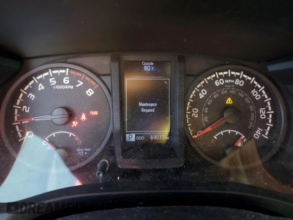 2018 Toyota Tacoma SR with VIN 3TMCZ5AN5JM180178, listed as a Copart auction lot 53676395 with 69,077 mi miles and Salvage Title. Bid and sale history available at carsss.com. Image 9.