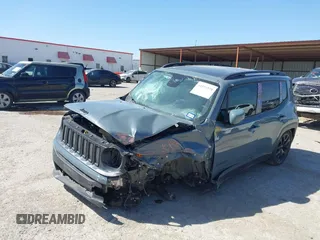 2018 Jeep Renegade Latitude with VIN ZACCJABB1JPH59251, listed as a IAAI auction lot 41851930 with Not provided miles and . Bid and sale history available at DreamBid. Image 2.