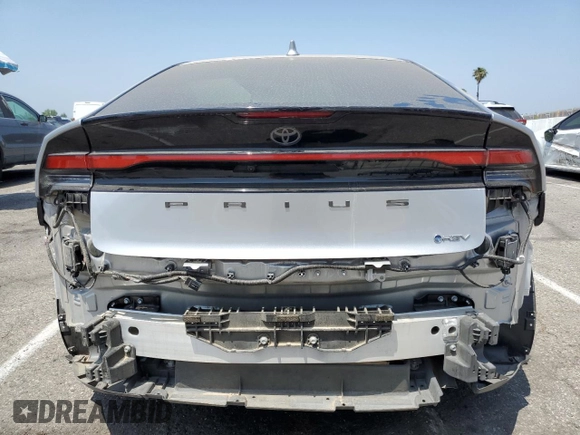 2024 Toyota Prius LE with VIN JTDACAAU3R3021455, listed as a Copart auction lot 54589325 with 18,459 mi miles and Salvage title. Bid and sale history available at DreamBid. Image 6.