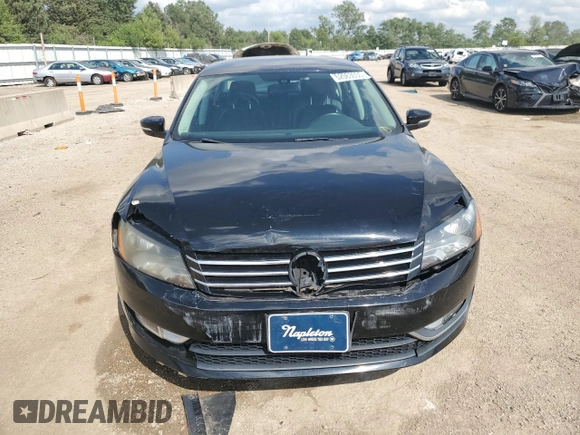 2015 Volkswagen Passat Limited Edition with VIN 1VWAS7A35FC091495, listed as a Copart auction lot 62063035 with 114,870 mi miles and Salvage title. Bid and sale history available at DreamBid. Image 5.
