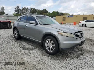 2008 Infiniti FX with VIN JNRAS08W68X201069, listed as a Copart auction lot 51753485 with 196,330 mi miles and Salvage Title. Bid and sale history available at DreamBid. Image 4.