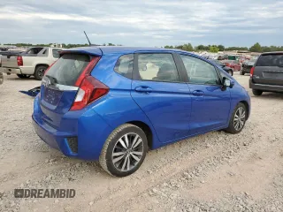2017 Honda Fit EX-L with VIN JHMGK5H99HS018102, listed as a Copart auction lot 75699334 with Not provided miles and Salvage title. Bid and sale history available at DreamBid. Image 3.