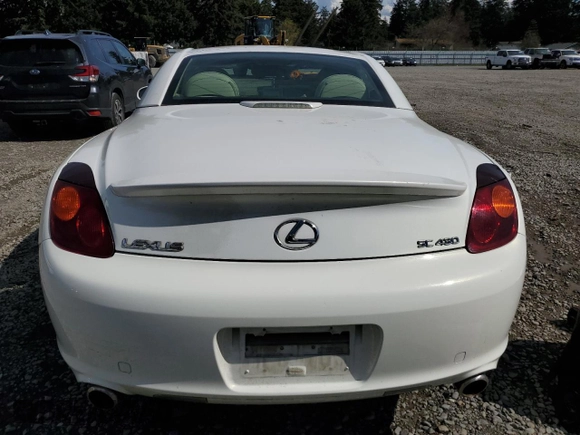 2004 Lexus SC 430 z VIN JTHFN48Y040049510, wystawiony jako Copart lot #50334295 z przebiegiem 73 258 mil mil oraz Szkoda całkowita • Salvage title. Historia ofert i sprzedaży dostępna na DreamBid. Obrazek 6.
