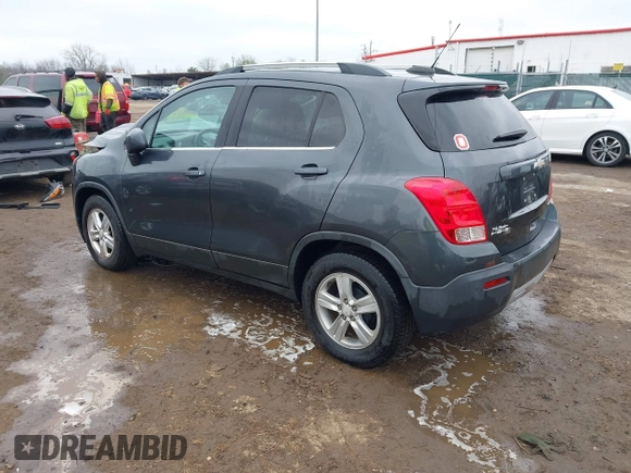 2016 Chevrolet Trax LT with VIN 3GNCJLSB7GL280613, listed as a IAAI auction lot 42017159 with 74,032 mi miles. Bid and sale history available at carsss.com. Image 3.