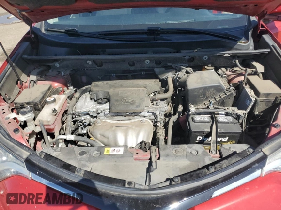 2017 Toyota RAV4 XLE with VIN JTMWFREV3HJ121385, listed as a Copart auction lot 52240585 with 77,944 mi miles and Salvage Title. Bid and sale history available at carsss.com. Image 12.