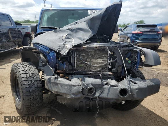 2009 Jeep Wrangler Unlimited Rubicon with VIN 1J4GA69199L713060, listed as a Copart auction lot 58543595 with 159,981 mi miles and Clean title. Bid and sale history available at DreamBid. Image 5.