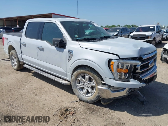 2021 Ford F-150 XL z VIN 1FTFW1E86MKD90402, wystawiony jako IAAI lot #42007680 z przebiegiem 103 724 mil mil oraz . Historia ofert i sprzedaży dostępna na DreamBid. Obrazek 1.