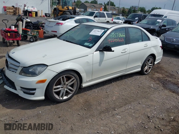 2012 Mercedes-Benz C 300 Sport with VIN WDDGF8BB2CA643903, listed as a IAAI auction lot 42570612 with 157,410 mi miles and . Bid and sale history available at DreamBid. Image 19.