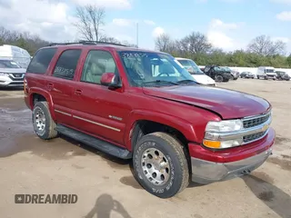 2003 Chevrolet Tahoe LS with VIN 1GNEK13Z03J118118, listed as a IAAI auction lot 38838515 with 0 mi miles. Bid and sale history available at carsss.com. Image 1.