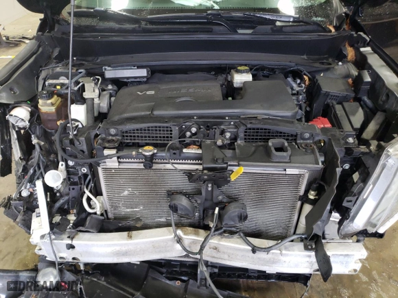 2018 Nissan Pathfinder SL with VIN 5N1DR2MM6JC623411, listed as a Copart auction lot 84332754 with 69,410 mi miles and Salvage Title. Bid and sale history available at carsss.com. Image 13.