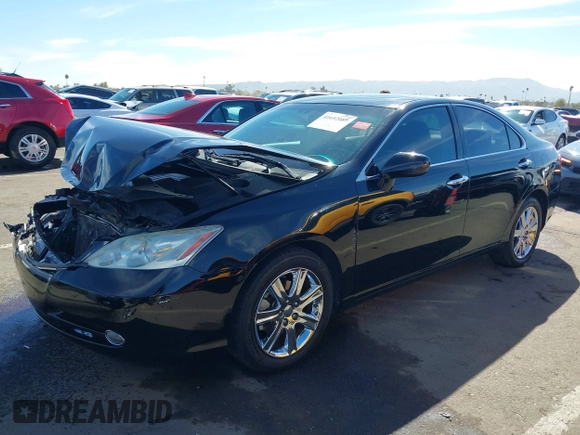 2009 Lexus ES 350 with VIN JTHBJ46G892307398, listed as a IAAI auction lot 41652089 with 141,255 mi miles. Bid and sale history available at carsss.com. Image 18.