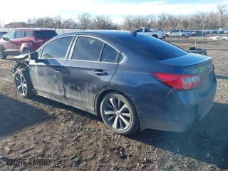 2016 Subaru Legacy 2.5i Limited with VIN 4S3BNBN68G3027894, listed as a IAAI auction lot 41423803 with 128,709 mi miles. Bid and sale history available at carsss.com. Image 3.