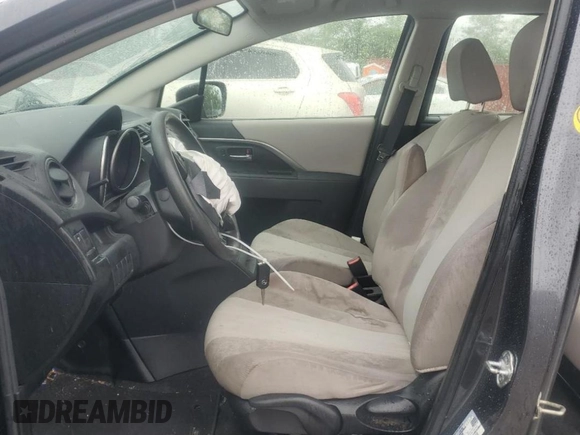 2015 Mazda 5 Sport with VIN JM1CW2BL2F0182775, listed as a Copart auction lot 56796415 with 95,662 mi miles and Salvage title. Bid and sale history available at DreamBid. Image 7.