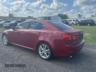 2006 Lexus IS 350 z VIN JTHBE262165001506, wystawiony jako Copart lot #51870425 z przebiegiem 213 188 mil mil oraz Czysty tytuł • Clean title. Historia ofert i sprzedaży dostępna na DreamBid. Obrazek 3.