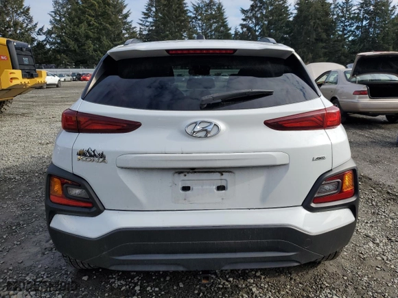 2019 Hyundai Kona SEL with VIN KM8K2CAA9KU376053, listed as a Copart auction lot 44745955 with 84,836 mi miles and Clean Title. Bid and sale history available at carsss.com. Image 6.