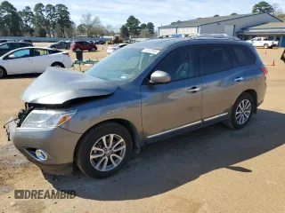 2016 Nissan Pathfinder Platinum with VIN 5N1AR2MN0GC625420, listed as a Copart auction lot 48938985 with 113,943 mi miles and Salvage title. Bid and sale history available at DreamBid. Image 1.
