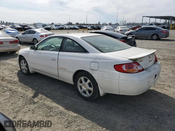 2002 Toyota Solara SE with VIN 2T1CF28P72C589663, listed as a Copart auction lot 48508065 with 215,436 mi miles and Clean Title. Bid and sale history available at DreamBid. Image 2.