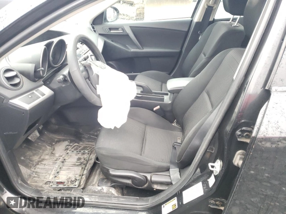 2013 Mazda 3 GX with VIN JM1BL1KF8D1760698, listed as a Copart auction lot 77832584 with 183,796 mi miles and Salvage Title. Bid and sale history available at carsss.com. Image 7.