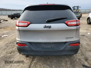 2014 Jeep Cherokee Sport with VIN 1C4PJLAB1EW123520, listed as a Copart auction lot 47265765 with 158,934 mi miles and Salvage Title. Bid and sale history available at DreamBid. Image 6.