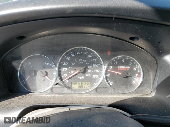 2006 Mazda MPV LX z VIN JM3LW28A660558360, wystawiony jako Copart lot #48599315 z przebiegiem 188 114 mil mil oraz Szkoda całkowita • Salvage title. Historia ofert i sprzedaży dostępna na DreamBid. Obrazek 9.