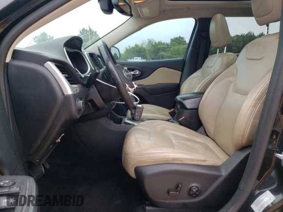 2016 Jeep Cherokee Limited with VIN 1C4PJLDS8GW207378, listed as a Copart auction lot 57309855 with 202,432 mi miles and Salvage title. Bid and sale history available at DreamBid. Image 7.