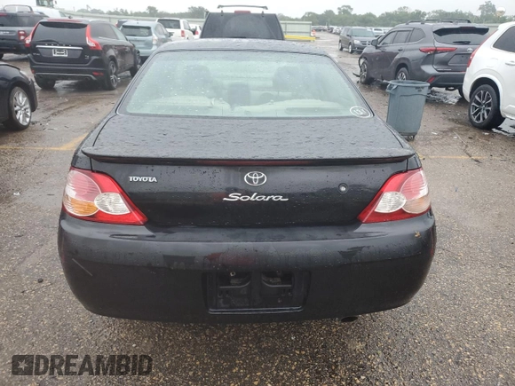 2002 Toyota Solara SE z VIN 2T1CF22P82C547530, wystawiony jako Copart lot #58586165 z przebiegiem 209 267 mil mil oraz Szkoda całkowita • Salvage title. Historia ofert i sprzedaży dostępna na DreamBid. Obrazek 6.
