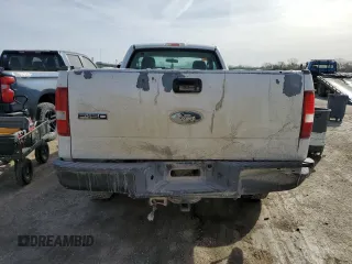 2008 Ford F-150 XL with VIN 1FTRF14V58KC36595, listed as a Copart auction lot 50001495 with 0 mi miles and Salvage Title. Bid and sale history available at carsss.com. Image 6.