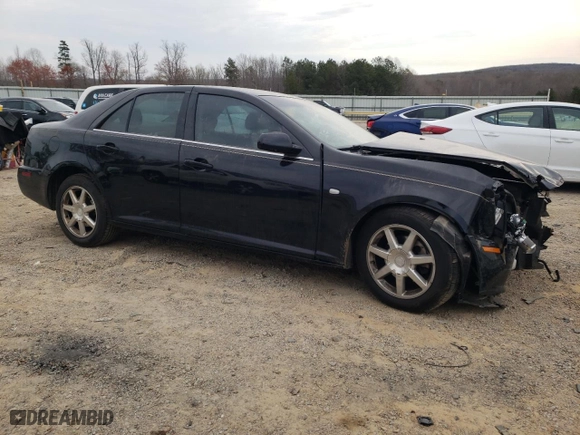 2005 Cadillac STS with VIN 1G6DC67A650124858, listed as a Copart auction lot 50908085 with 128,088 mi miles and Salvage Title. Bid and sale history available at carsss.com. Image 4.