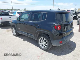 2023 Jeep Renegade Latitude with VIN ZACNJDB17PPP70052, listed as a IAAI auction lot 42223663 with 27,606 mi miles and . Bid and sale history available at DreamBid. Image 3.