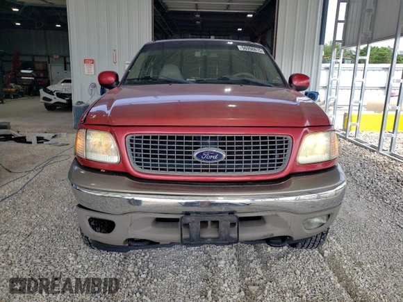 2002 Ford Expedition Eddie Bauer with VIN 1FMFU18L32LA46941, listed as a Copart auction lot 56998815 with 258,931 mi miles and Salvage title. Bid and sale history available at DreamBid. Image 5.