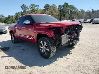 2022 Toyota Tundra Capstone Hybrid with VIN 5TFVC5DB1NX010962, listed as a Copart auction lot 50630705 with 37,566 mi miles and Salvage title. Bid and sale history available at DreamBid. Image 10.