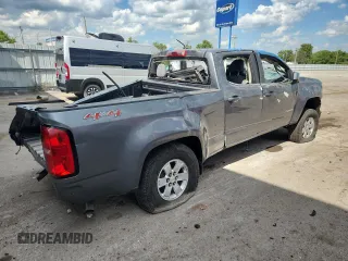 2020 Chevrolet Colorado 4WD Work Truck with VIN 1GCGTBEN8L1222970, listed as a Copart auction lot 62427235 with Not provided miles and Salvage title. Bid and sale history available at DreamBid. Image 3.