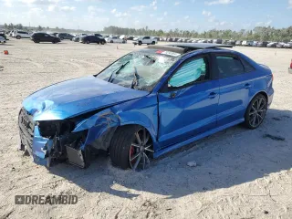 2018 Audi S3 Premium Plus with VIN WAUB1GFF6J1044135, listed as a Copart auction lot 78290864 with 0 mi miles and Salvage Title. Bid and sale history available at carsss.com. Image 1.