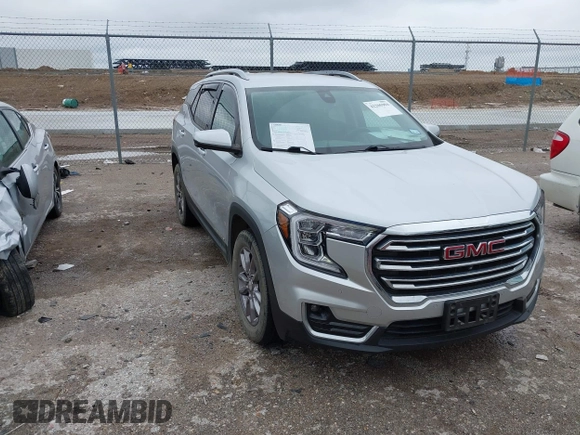 2022 GMC Terrain SLT with VIN 3GKALPEV6NL271507, listed as a IAAI auction lot 42205901 with 36,008 mi miles and . Bid and sale history available at DreamBid. Image 1.