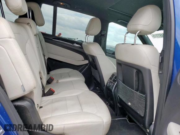 2017 Mercedes-Benz GLS 450 with VIN 4JGDF6EE8HA841136, listed as a Copart auction lot 54491115 with 99,340 mi miles and Salvage Title. Bid and sale history available at DreamBid. Image 10.