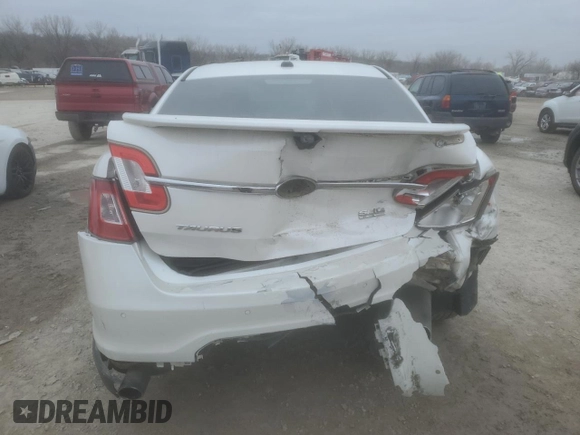 2011 Ford Taurus SHO with VIN 1FAHP2KT7BG185102, listed as a Copart auction lot 49904285 with 192,553 mi miles and Salvage Title. Bid and sale history available at DreamBid. Image 6.
