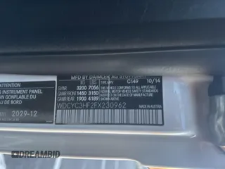 2015 Mercedes-Benz G-Class G 550 with VIN WDCYC3HF2FX230962, listed as a Copart auction lot 85326024 with 95,169 mi miles and Clean Title. Bid and sale history available at carsss.com. Image 10.