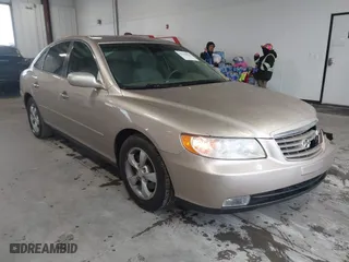 2007 Hyundai Azera GLS with VIN KMHFC46D07A201772, listed as a IAAI auction lot 41212596 with 314,234 mi miles. Bid and sale history available at carsss.com. Image 1.