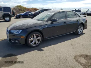 2018 Audi A4 Premium with VIN WAUKMAF48JA204700, listed as a Copart auction lot 79144654 with 49,216 mi miles and Clean Title. Bid and sale history available at carsss.com. Image 1.